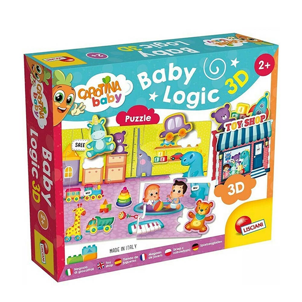 Παιδικό Puzzle Baby Logic 3D 16pcs 92536 Lisciani Giochi Carotina Baby - 63243