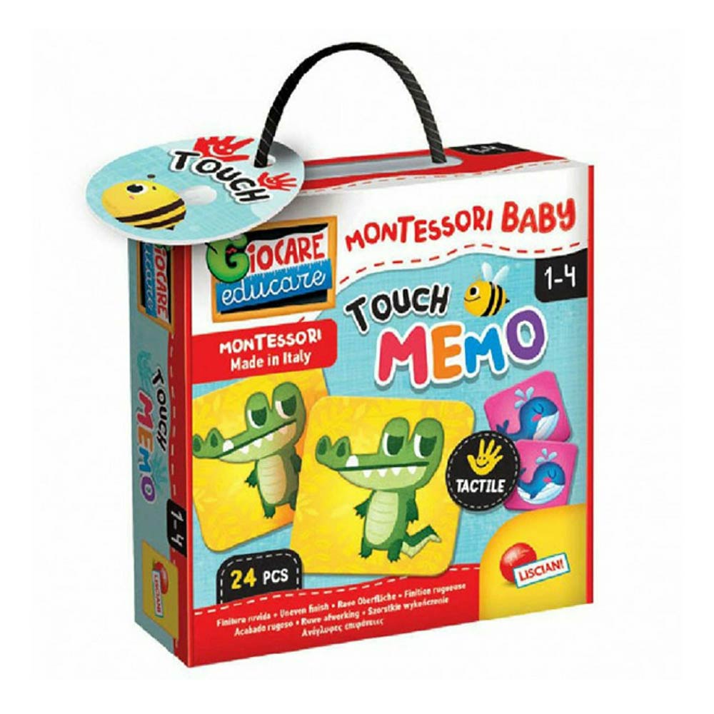Εκπαιδευτικό Παιχνίδι Montessori Baby Touch Μνήμη 92703 Lisciani Giochi - 63224
