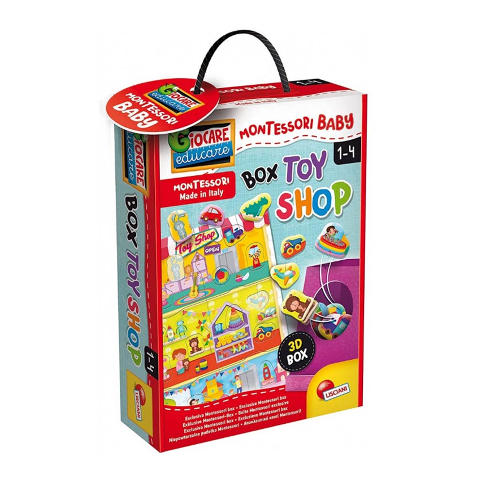 Εκπαιδευτικό Παιχνίδι Montessori Baby Box Κατάστημα Παιχνιδιών 92734 Lisciani Giochi - 63316