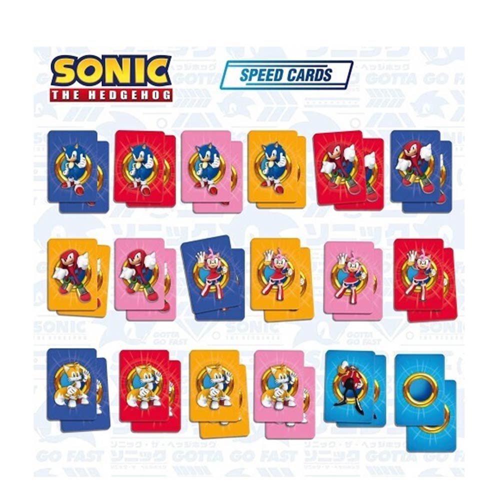 Επιτραπέζιο Παιχνίδι Sonic The Hedgehog Speed Cards 820-99269 Lisciani Giochi - 3