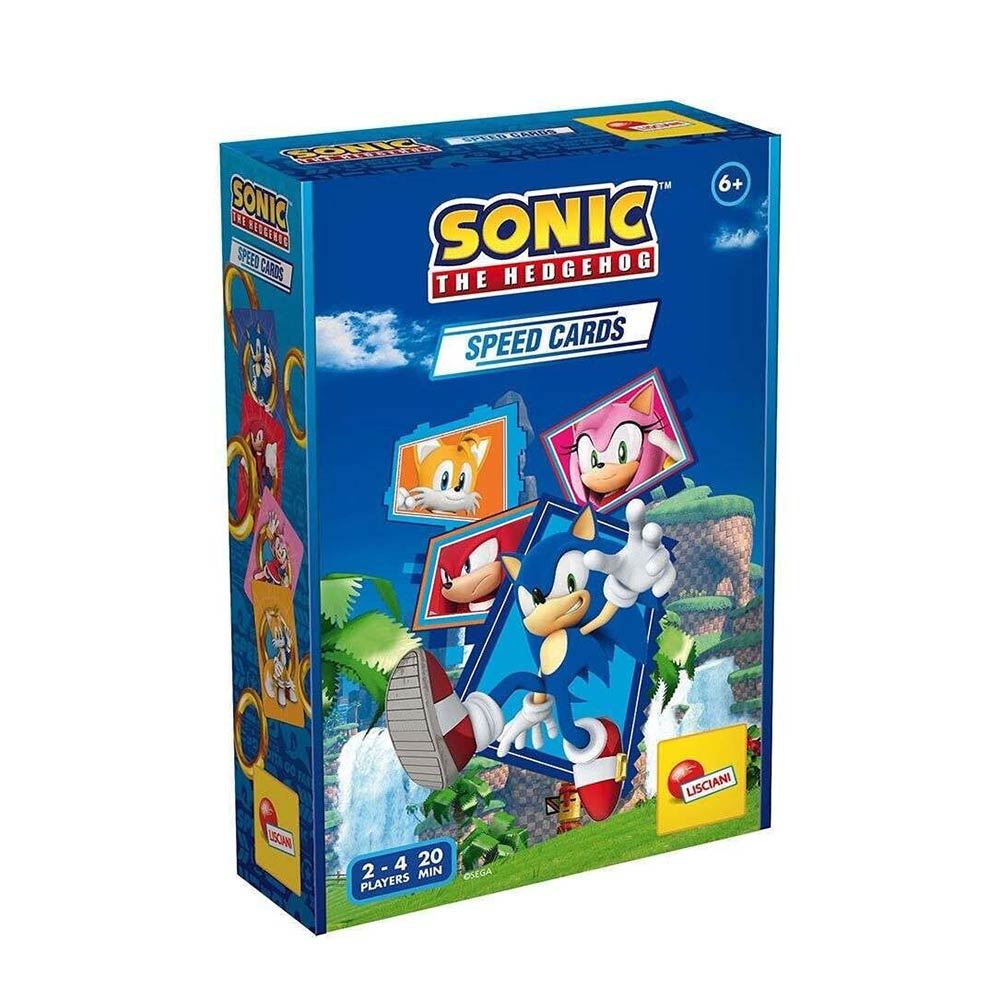 Επιτραπέζιο Παιχνίδι Sonic The Hedgehog Speed Cards 820-99269 Lisciani Giochi - 68088
