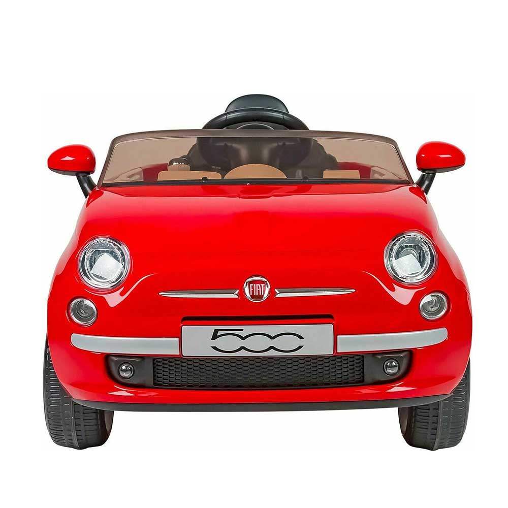 Ηλεκτροκίνητο Fiat 500 Κόκκινο 12V Με Τηλεχειριστήριο 38955 Globo - 0