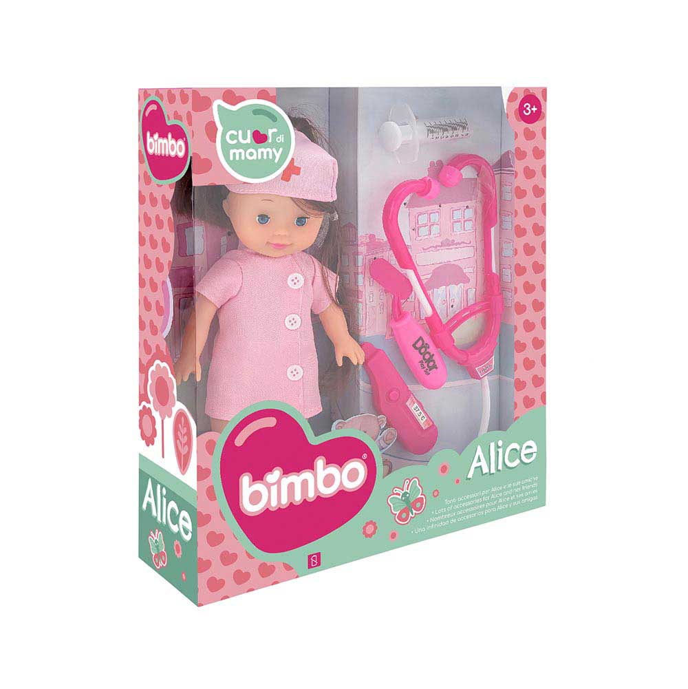 Κούκλα Με Αξεσουάρ Alice Bimbo 39833 Globo - 1