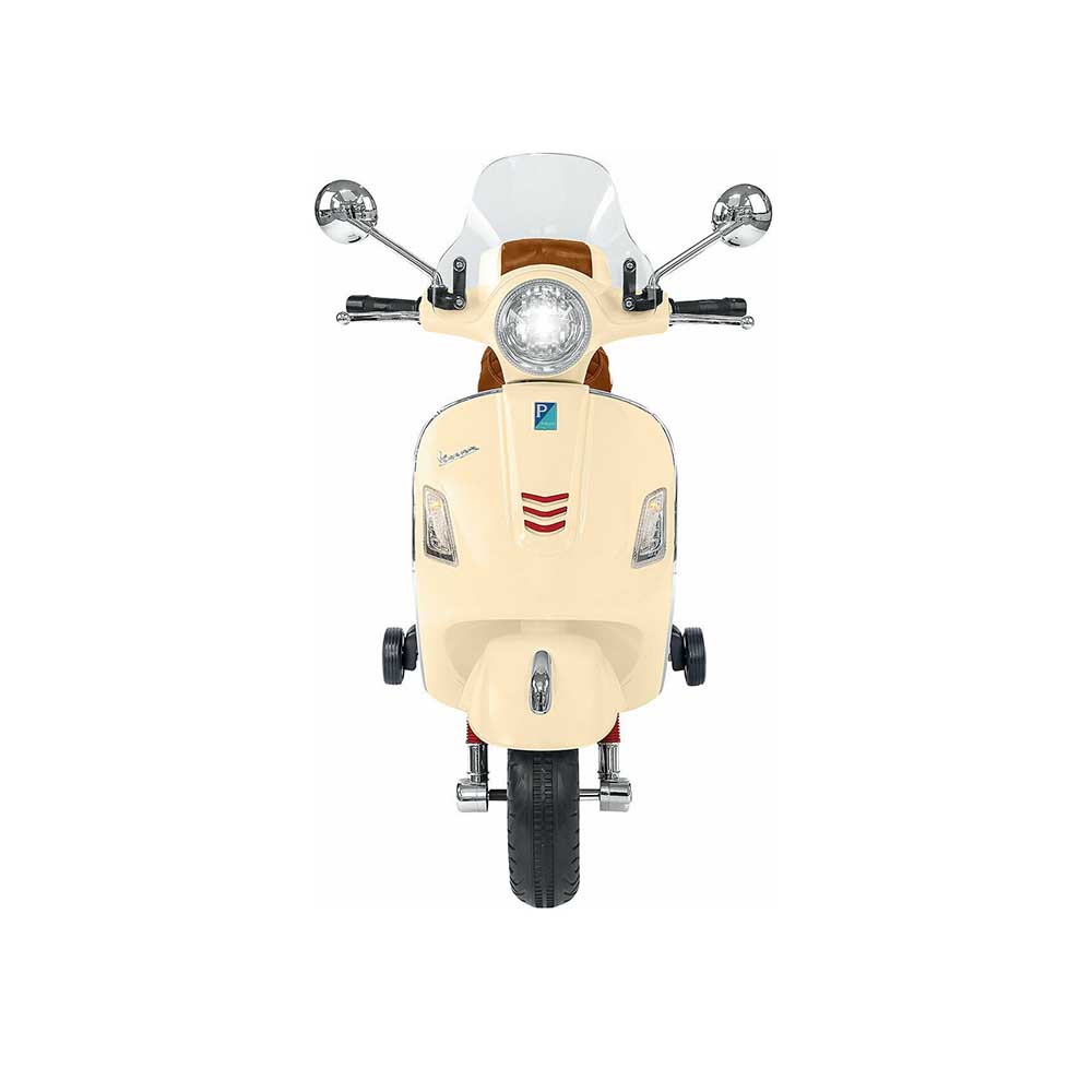 Ηλεκτροκίνητη Μηχανή Vespa Gts 12V Μπεζ 39985 Globo - 1