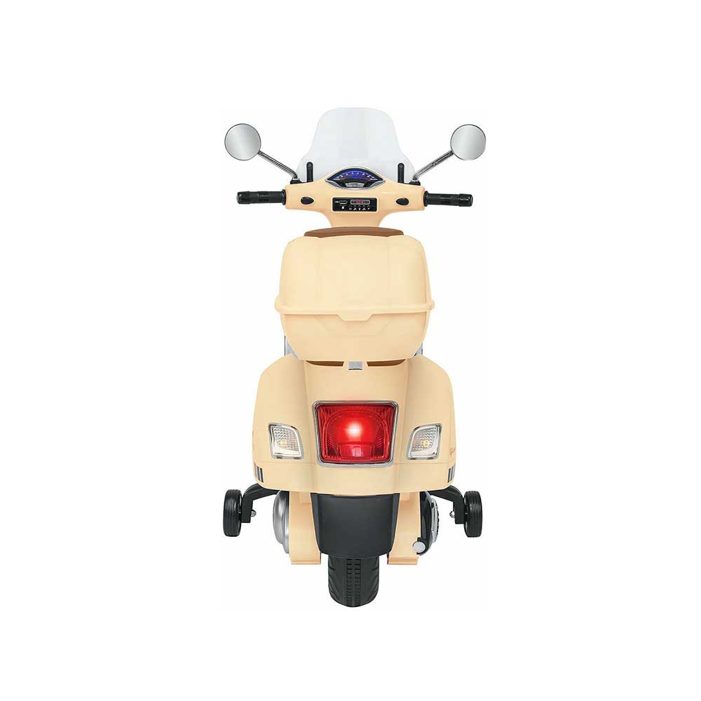 Ηλεκτροκίνητη Μηχανή Vespa Gts 12V Μπεζ 39985 Globo - 3