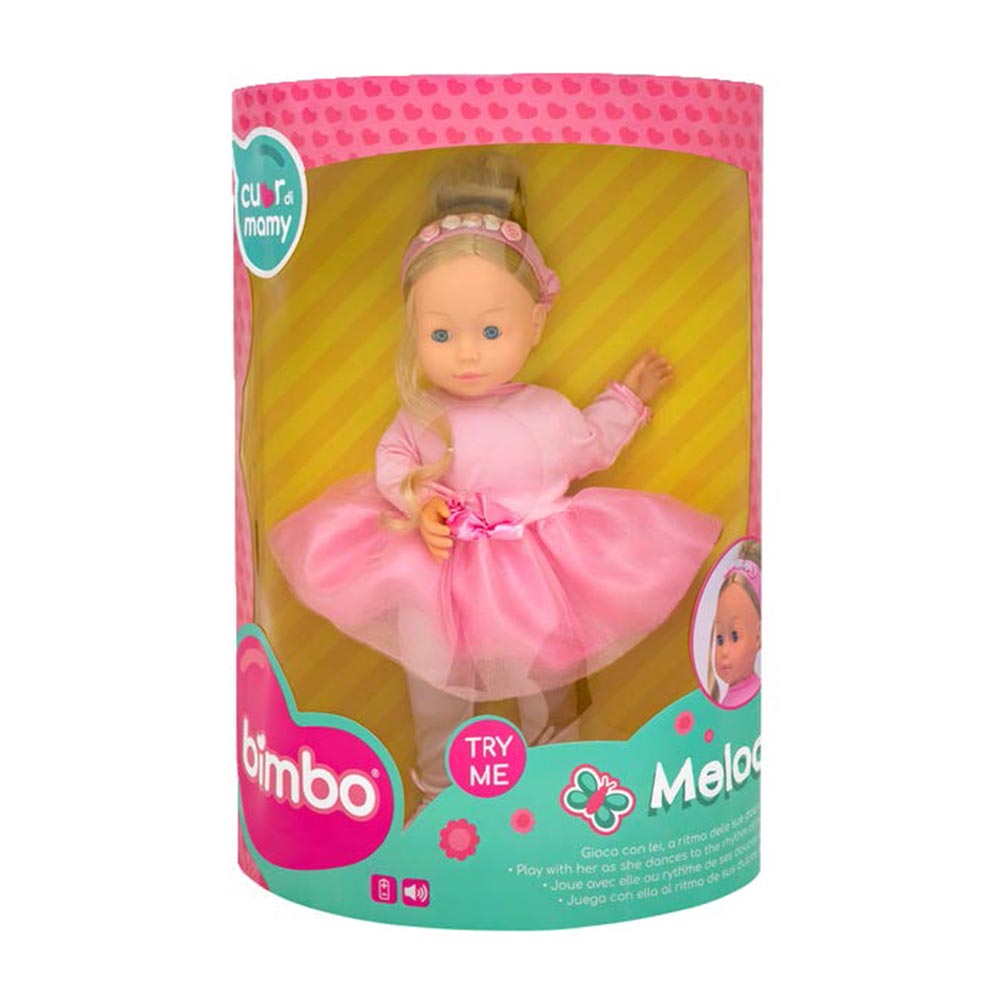 Κούκλα Που Χορεύει 40cm Bimbo 41471 Globo - 1