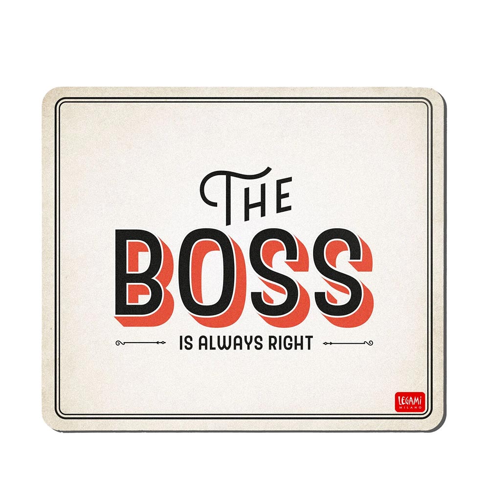 Mousepad The Boss MOU0011 Legami - 87163