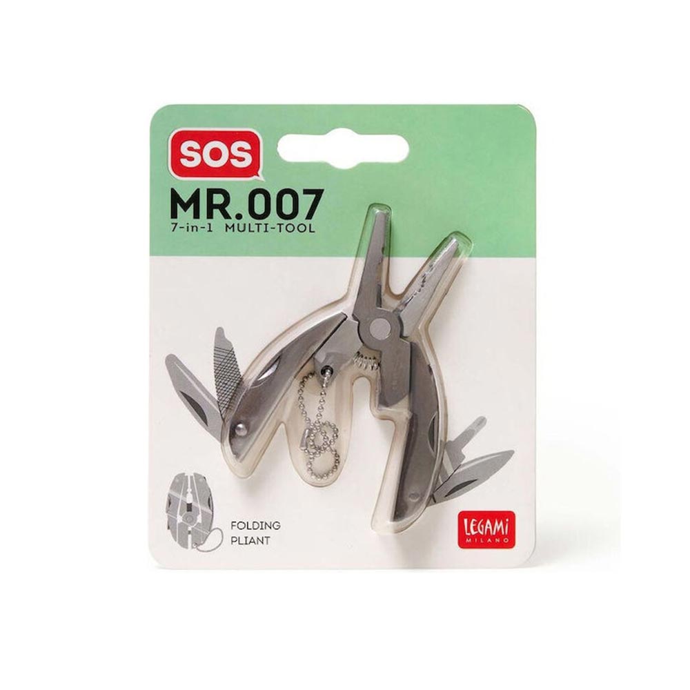 Πολυεργαλείο 7in1 SOS Mr. 007 MULT0001 Legami - 119974