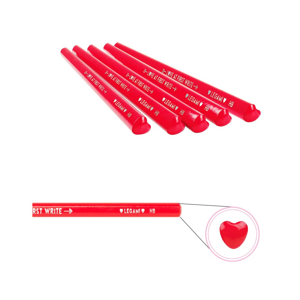Μολύβι σε Σχήμα Καρδιάς Love at First Write HP0001 Legami - 28854