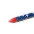 Στυλό Ballpoint με Μπλε & Κόκκινο Mελάνι Space CLICK0023 Legami - 2