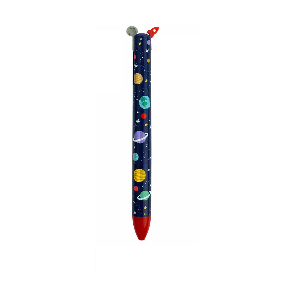 Στυλό Ballpoint με Μπλε & Κόκκινο Mελάνι Space CLICK0023 Legami - 43795