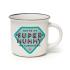 Κούπα από Πορσελάνη Cup-Puccino Super Mummy Λευκή 350ml CUP0035 Legami - 0