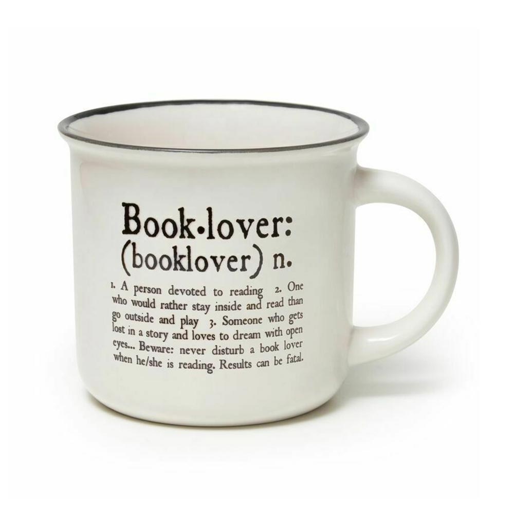 Κούπα από Πορσελάνη Booklover Λευκή 350ml CUP0045 Legami  - 30613
