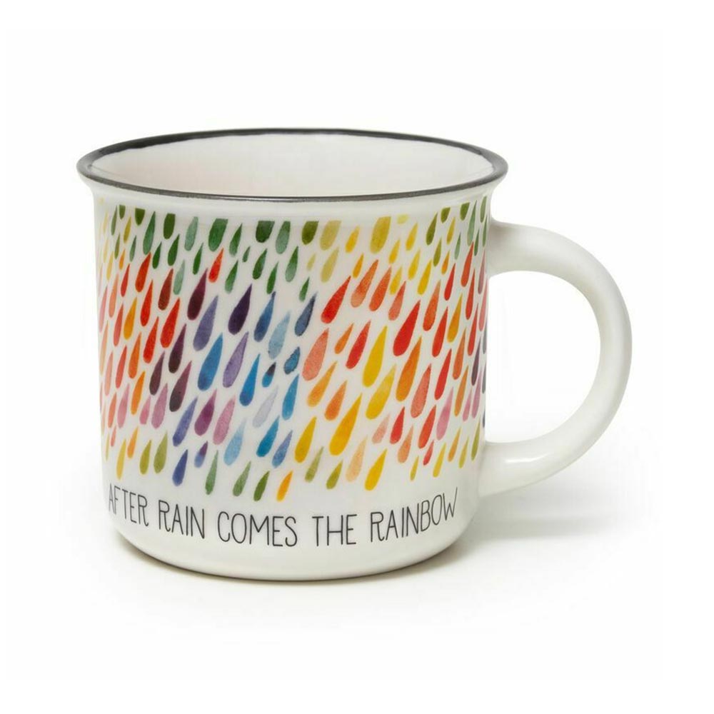 Κούπα από Πορσελάνη Cup-Puccino After Rain Λευκή 350ml CUP0049 Legami - 29663