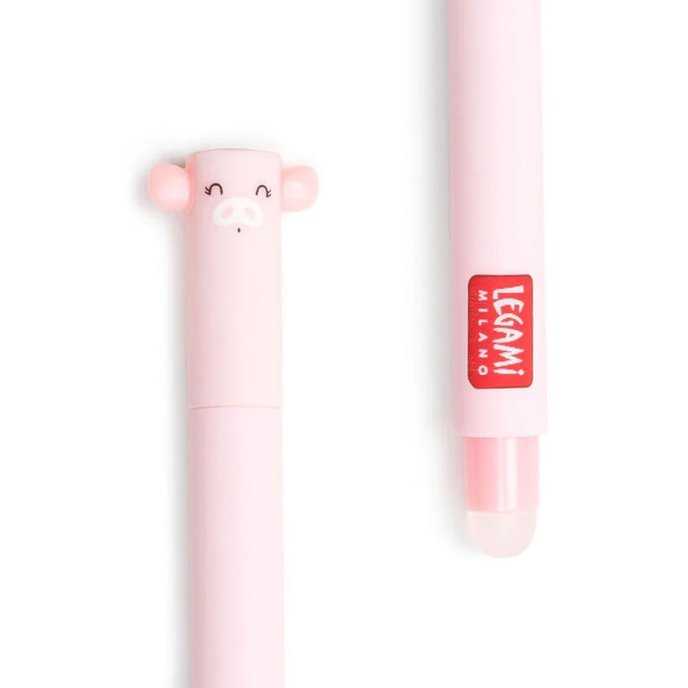 Στυλό Gel με Ροζ Mελάνι Piggy EP0008 Legami - 1