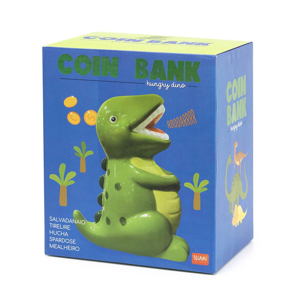 Κουμπαράς Κεραμικός Save Money - Coin Bank Dino SAVE0009 Legami - 3