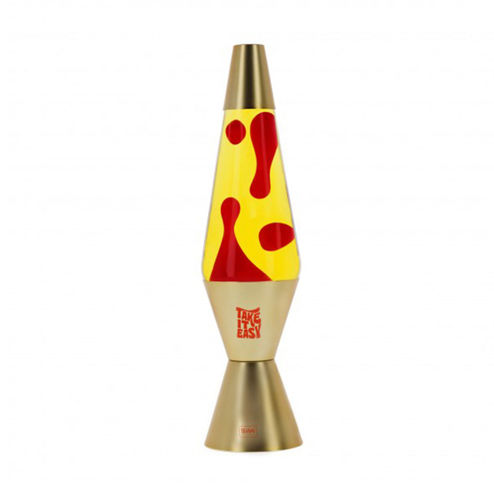 Διακοσμητικό Φωτιστικό Lava Lamp - Magmastic! Gold LAV0001 Legami - 70358