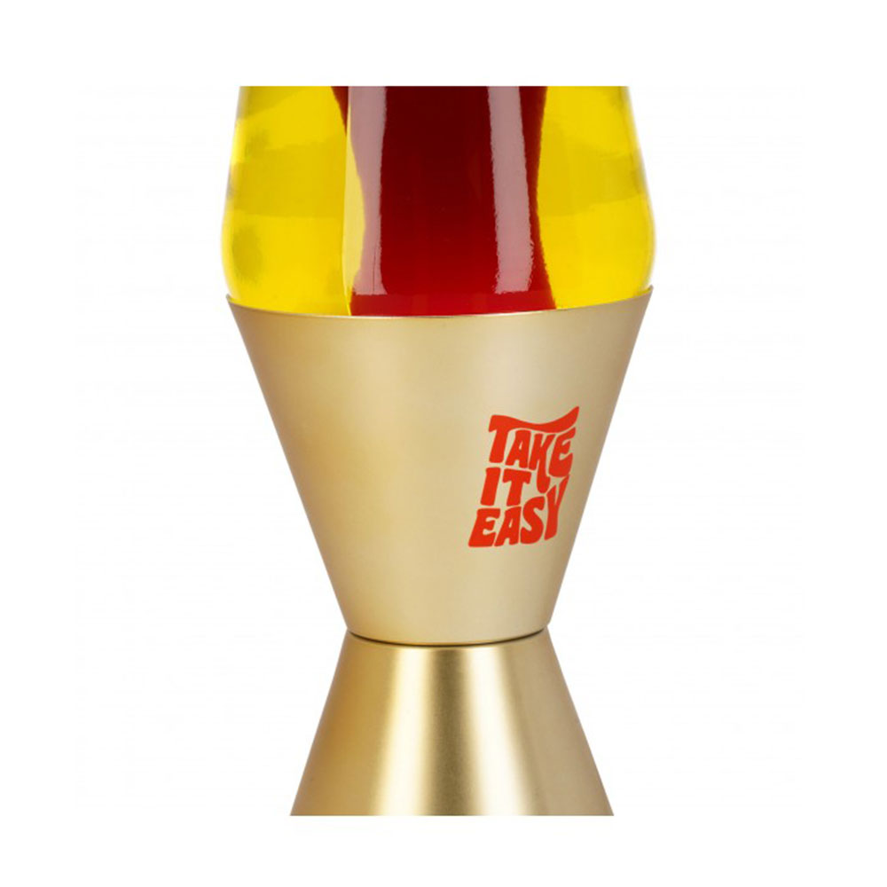 Διακοσμητικό Φωτιστικό Lava Lamp - Magmastic! Gold LAV0001 Legami - 4