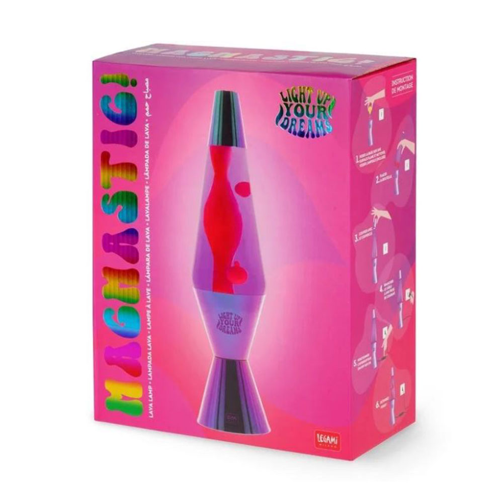 Διακοσμητικό Φωτιστικό Lava Lamp - Magmastic! Holo LAV0003 Legami - 3