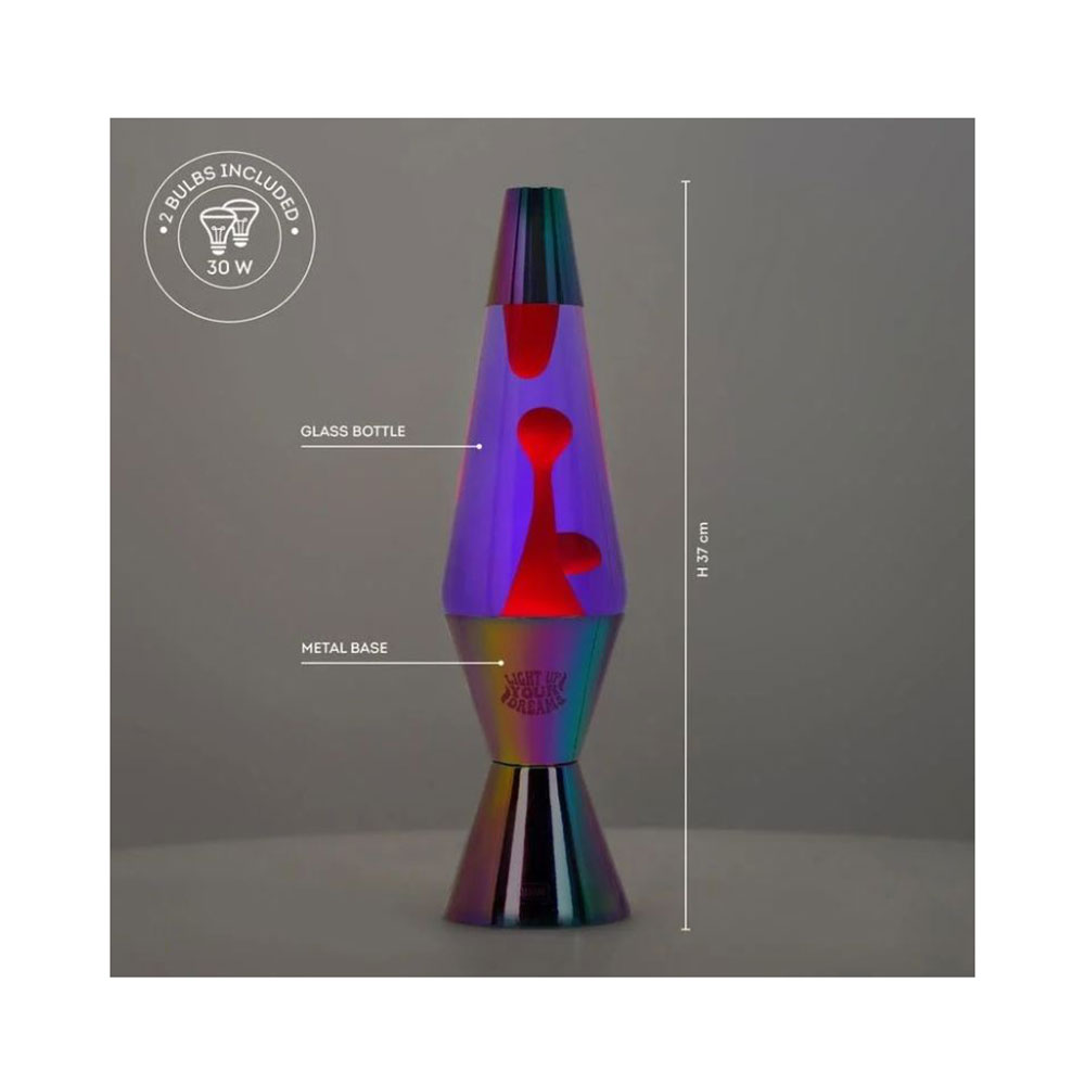 Διακοσμητικό Φωτιστικό Lava Lamp - Magmastic! Holo LAV0003 Legami - 1