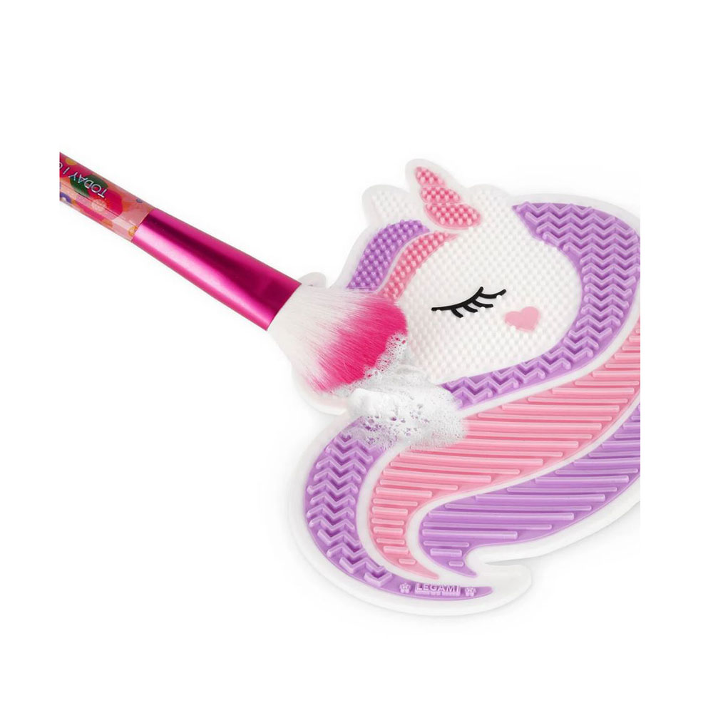 Makeup Brush Cleaning Mat - Brush it Off Unicorn PAD0002 Legami - 2