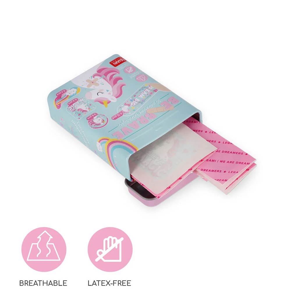 Τσιρότα Be Brave - Unicorn 30τμχ PLS0001 Legami  - 1