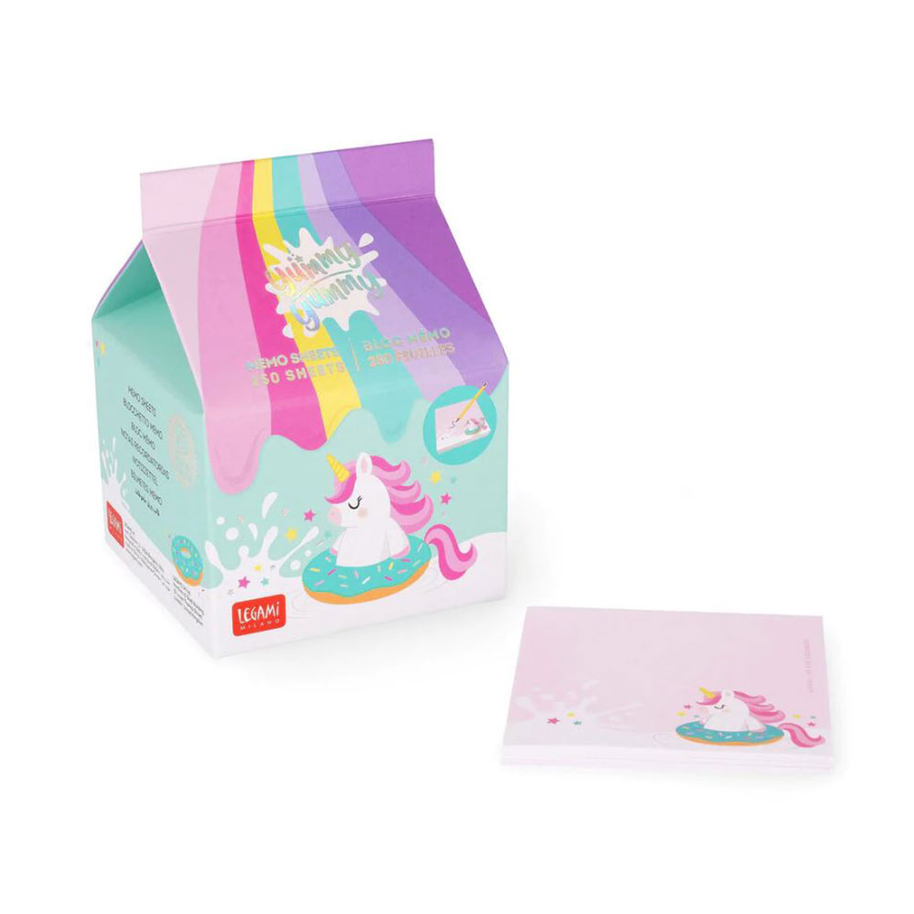 Yummy Yummy Memo Pad Unicorn MID0001 Legami - 1