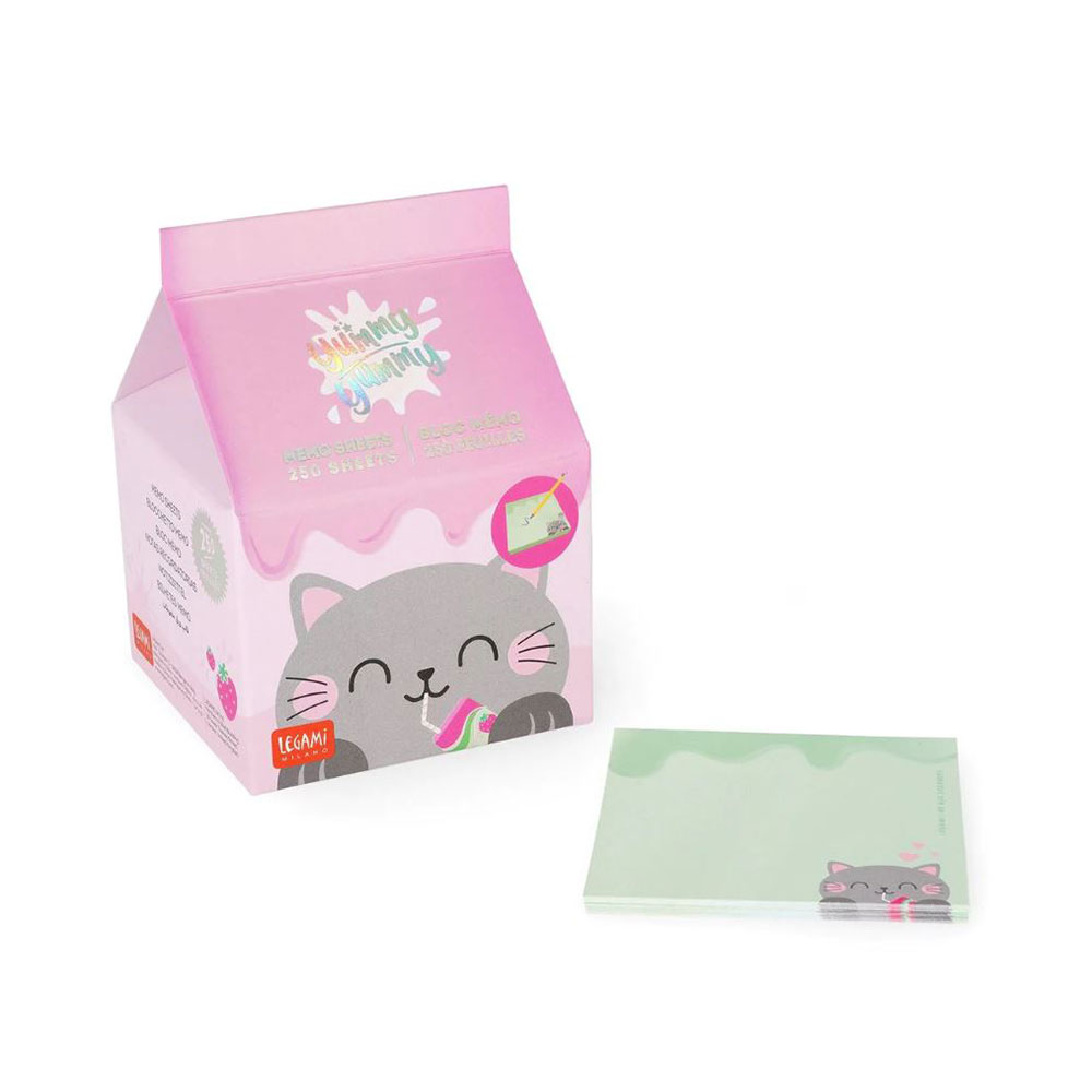 Yummy Yummy Memo Pad Kitty MID0002 Legami - 1
