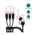 Charging And Synchronization Multi Cable - Three Hugs Kitty CCA0002 Legami - 1