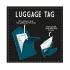 Ετικέτα Αποσκευών - Petrol NLUG0002 Legami - 1