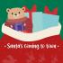 Χριστουγεννιάτικος Σάκος Για Δώρα Santa's Coming to Town SAK0001 Legami-1