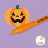 Στυλό Ballpoint Halloween Με Μαύρο Mελάνι και Φως - Κολοκύθα PP0001 Legami - 3