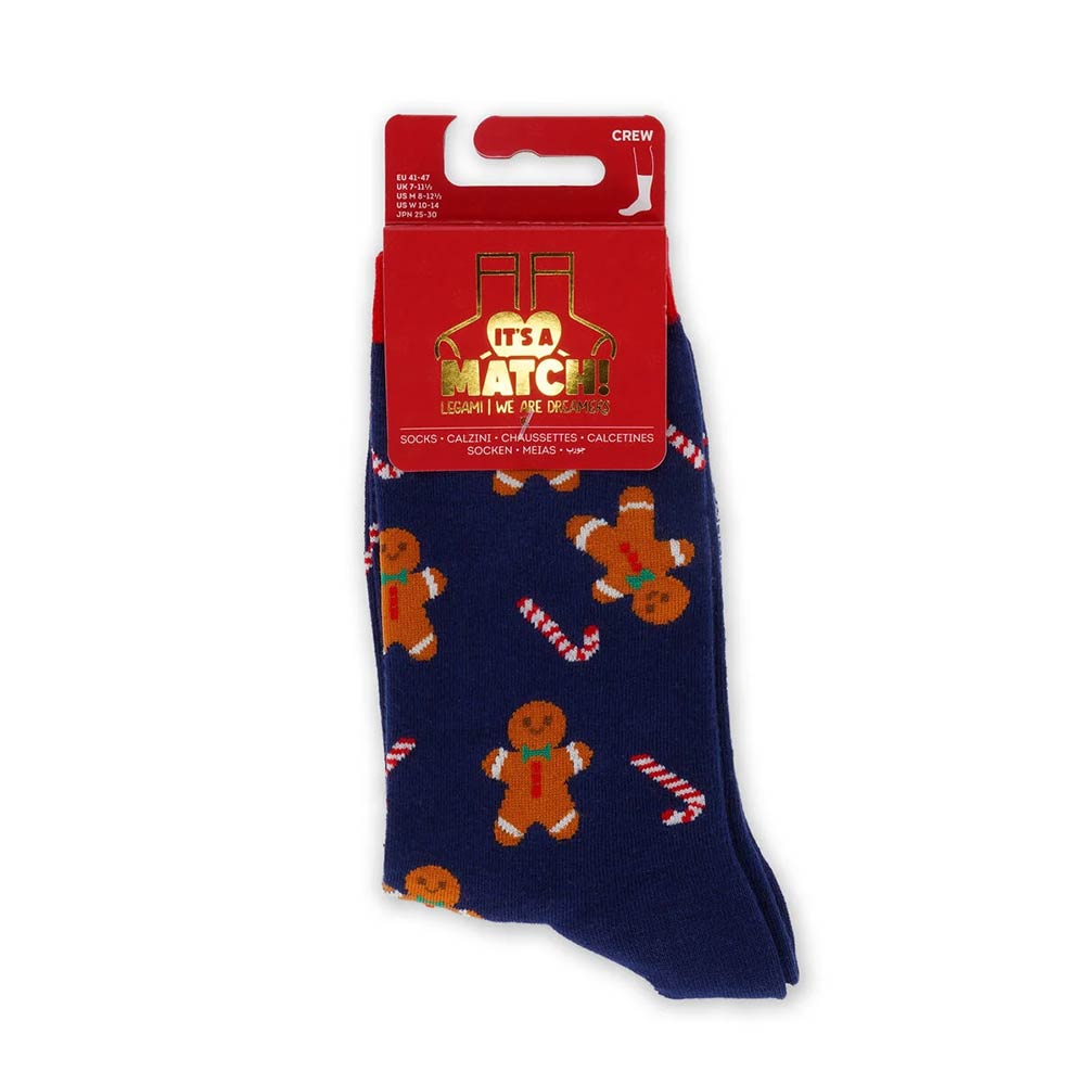 Κάλτσες Χριστουγεννιάτικες It's a Match Sock - Gingerbread Legami - 3