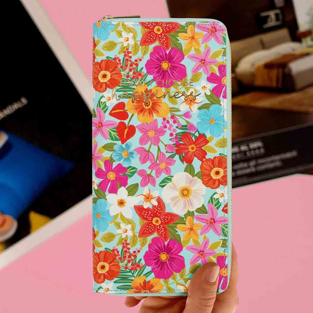 Θήκη Οργάνωσης Travel Organizer Rfid Blocking - Flowers TO0036 Legami  - 3