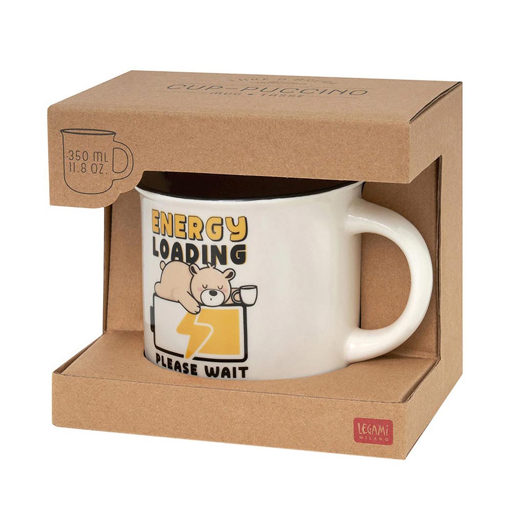  Κούπα από Πορσελάνη Cup-Puccino Energy Loading CUP0068 Legami - 107875