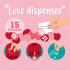 Mini Eraser Dispenser - Love Dispenser 15τμχ. MED0001 Legami - 4