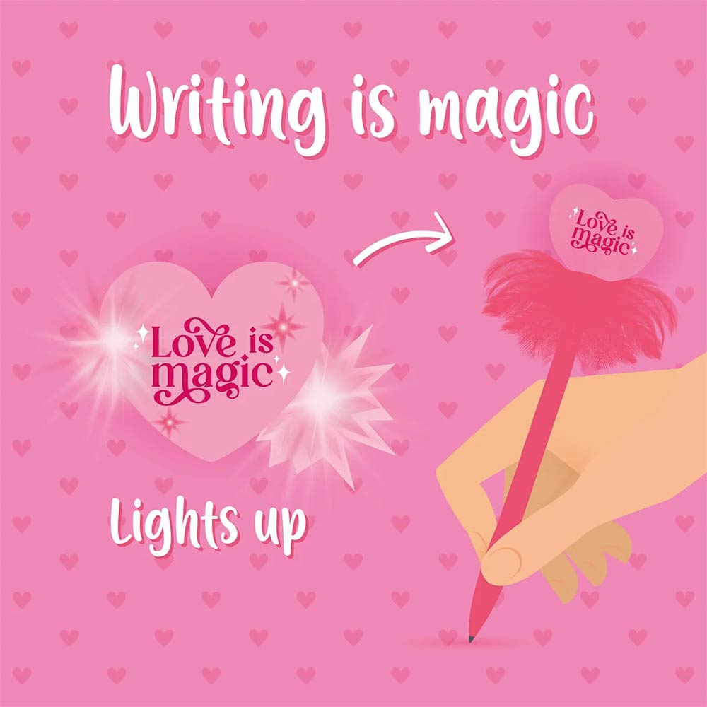 Στυλό Gel Ballpoint Writing Is Magic - Heart HPL0001 Legami - 3