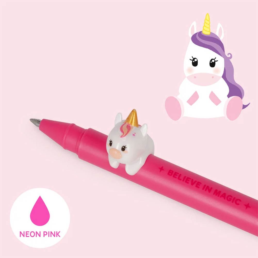 Στυλό Gel Με Ροζ Mελάνι Lovely Friends Unicorn CPP0006 Legami - 2