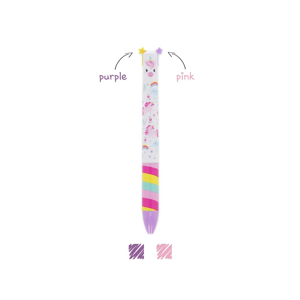 Στυλό Click Clack Ballpoint Δίχρωμο Unicorn CLICK0026 Legami - 107628