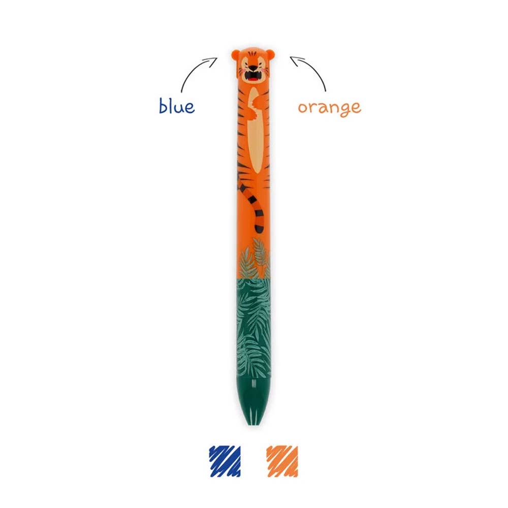 Στυλό Click Clack Ballpoint Δίχρωμο Tiger CLICK0028 Legami - 1