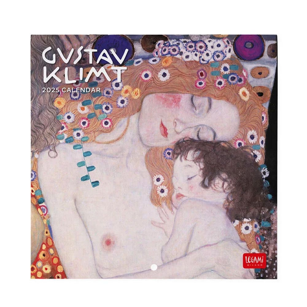 Ημερολόγιο Μηνιαίο Επιτοίχιο 2025 Gustav Klimt's 18x18cm VCAL250121 Legami - 87124