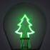 Φωτιστικό Επιτραπέζιο σε Σχήμα Λάμπας Bulb Fiction - Xmas Tree CLB0004 Legami - 1