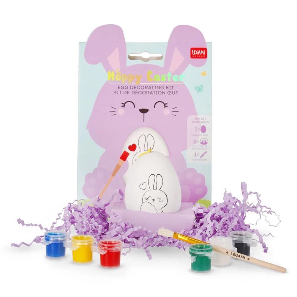 Κιτ Διακόσμησης Πασχαλινού Αυγού - Hoppy Easter EAE0001 Legami - 1