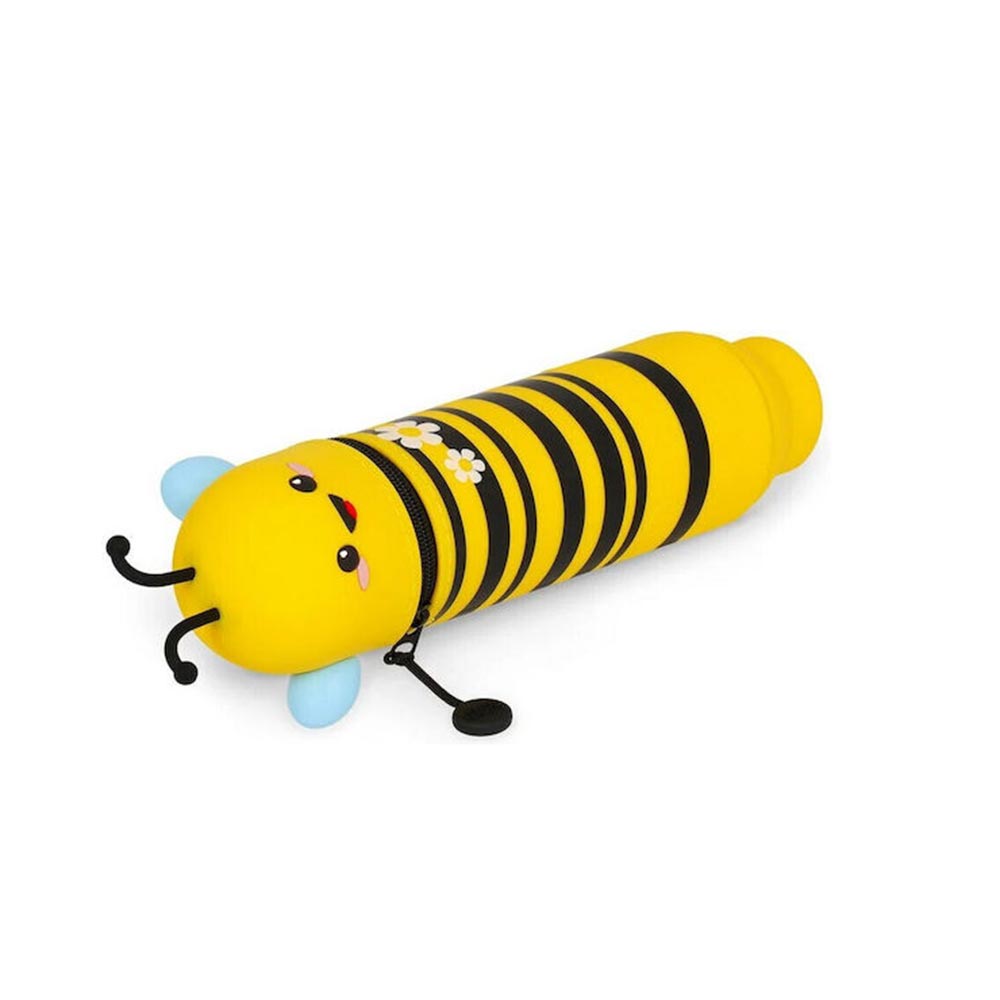 Κασετίνα - Μολυβοθήκη Σιλικόνης Kawaii 2 σε 1 Bee KA0021 Legami - 2