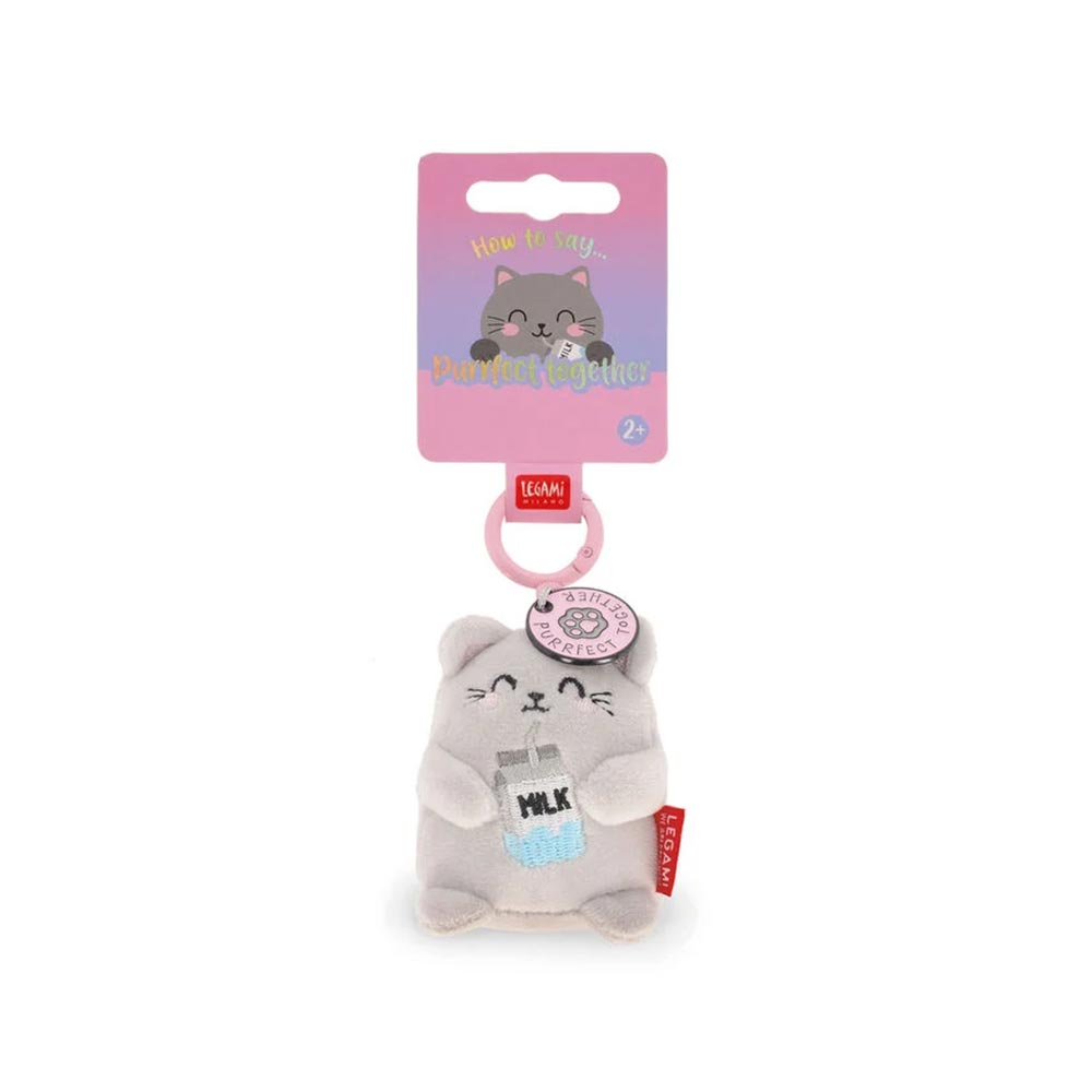 Λούτρινο Μπρελόκ Tiny Kitty - Super Soft! - SPK0004 Legami - 2