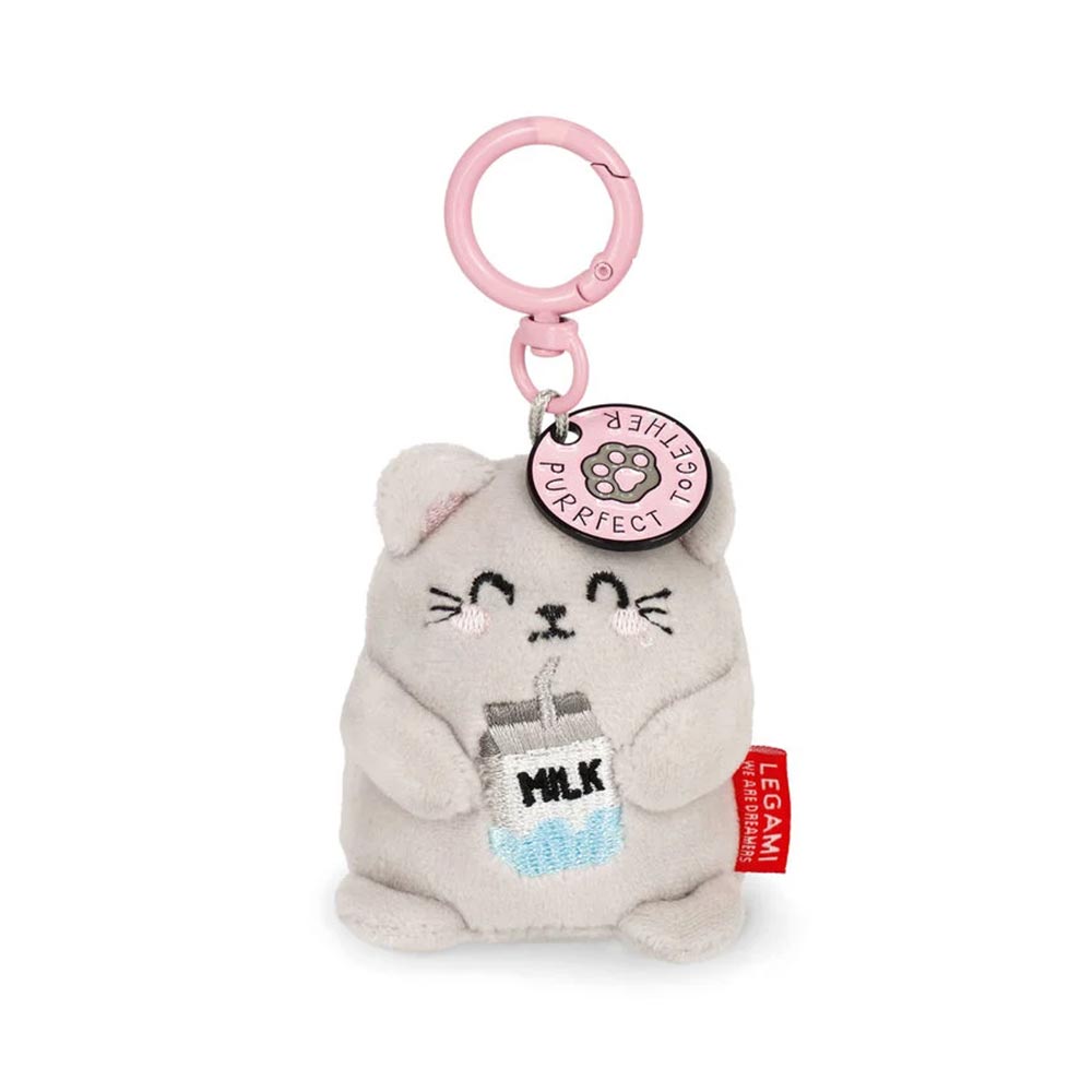Λούτρινο Μπρελόκ Tiny Kitty - Super Soft! - SPK0004 Legami - 99717