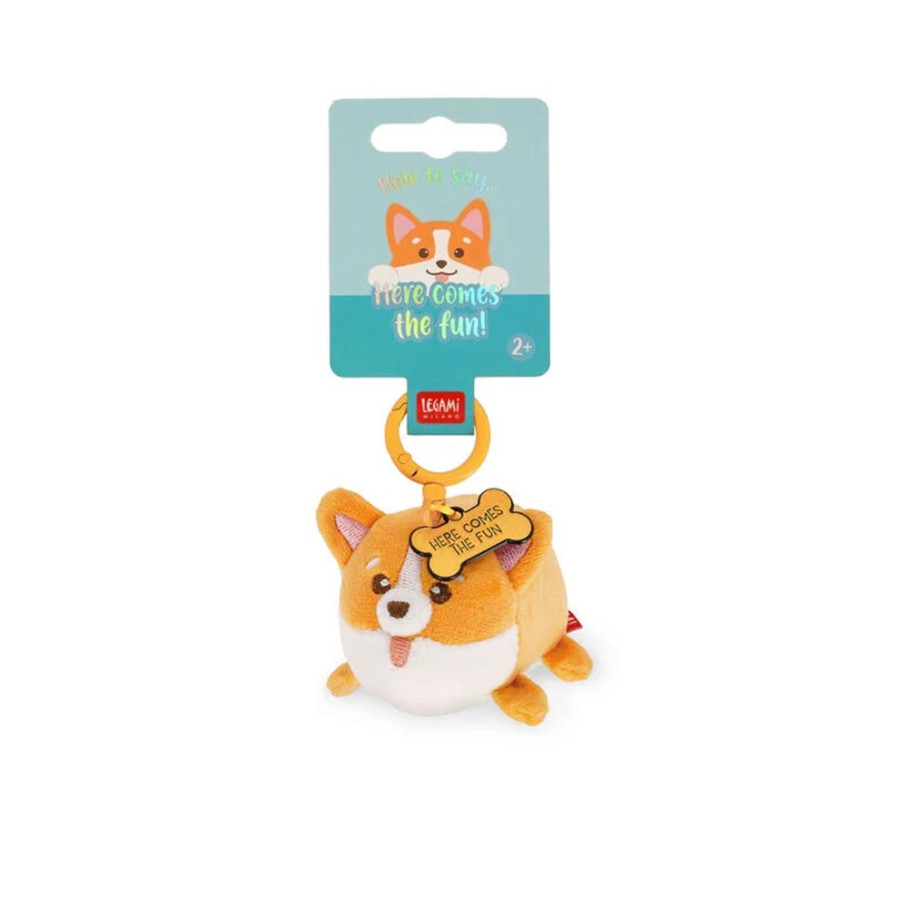 Λούτρινο Μπρελόκ Tiny Corgi - Super Soft! - SPK0005 Legami - 2