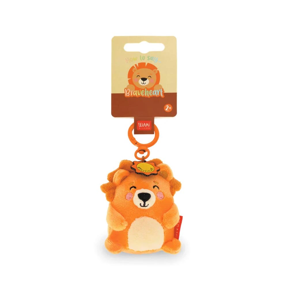 Λούτρινο Μπρελόκ Tiny Lion - Super Soft! - SPK0007 Legami - 1