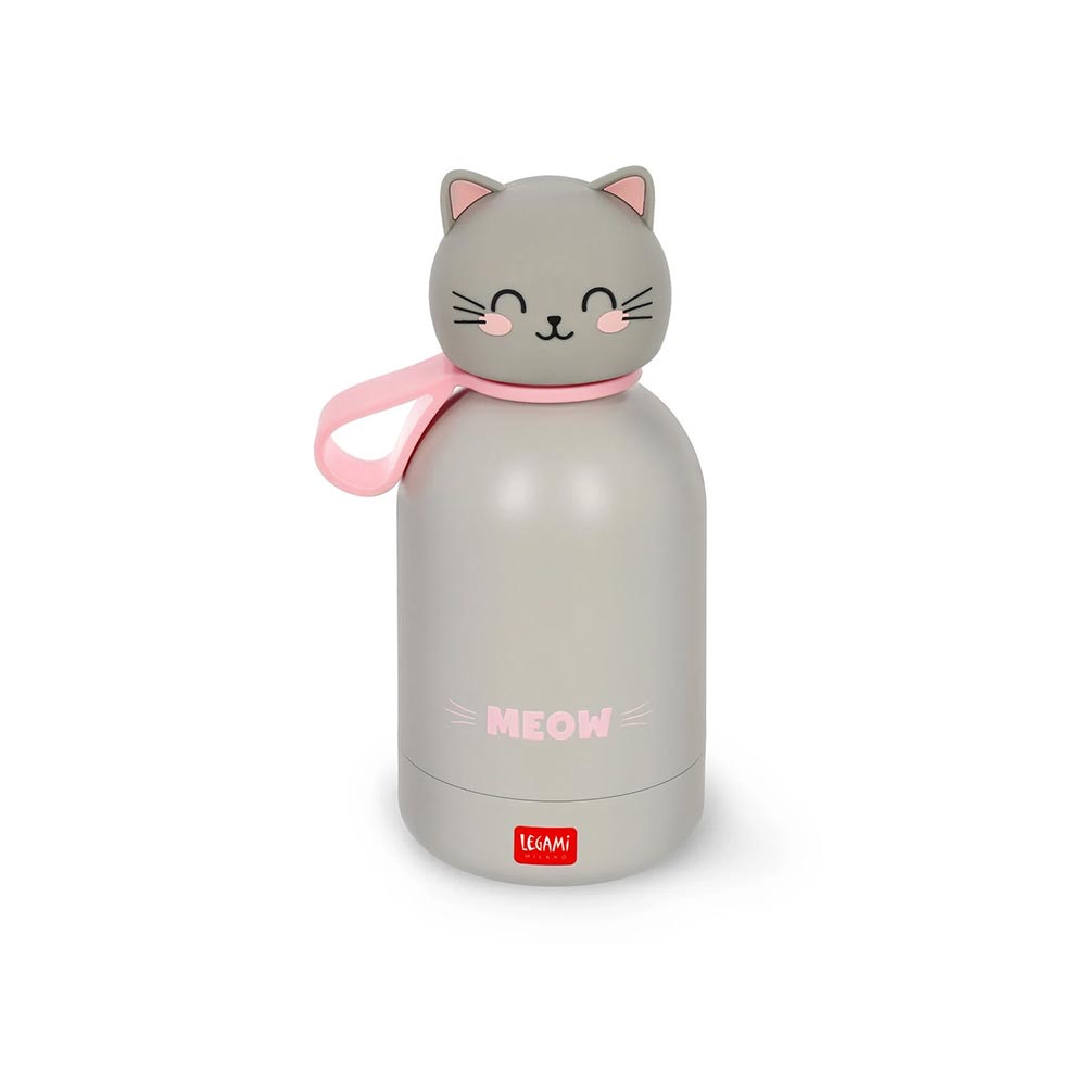 Μπουκάλι Θερμός Ανοξείδωτο Hot & Cold BFF - Kitty 310ml KSSB0003 Legami - 2
