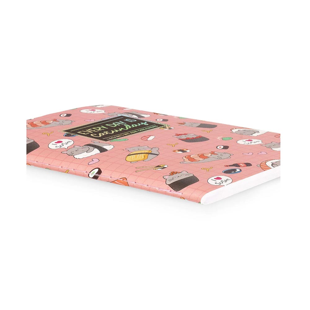 Σημειωματάριο Ριγέ Small Α6 80Φ Sushi Cat A6NOT0053 Legami - 2